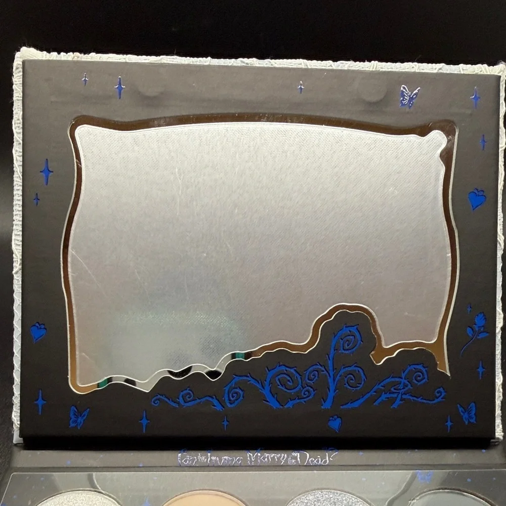 SHEGLAM x The Corpse Bride Eyeshadow Palette, Highlighter, and Ghostly Glitter